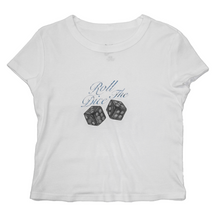 Load image into Gallery viewer, ROLL THE DICE WOMENS TEE