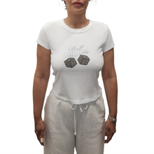 Load image into Gallery viewer, ROLL THE DICE WOMENS TEE